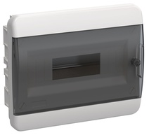 Изображение товара IEK TEKFOR Корпус пласт. ЩРВ-П-12 IP41 черн. прозр. дверь