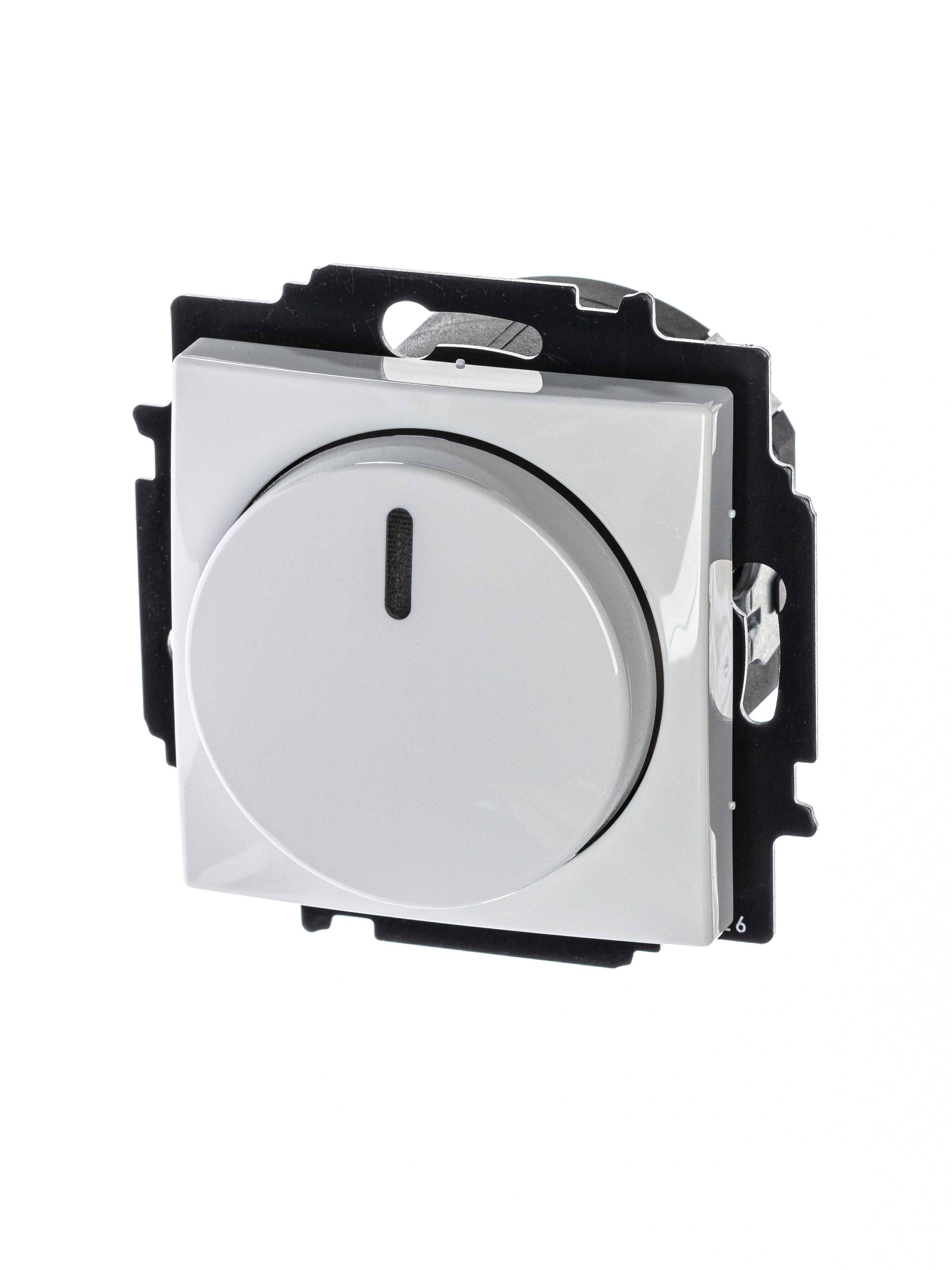 Изображение товара ABB BJB Basic 55 Бел Светорегулятор поворотно-нажимной 60-400 Вт для л/н