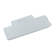 Изображение товара EKF PROxima Заглушка для пружинная двухуровневая 4 Push-in серая.