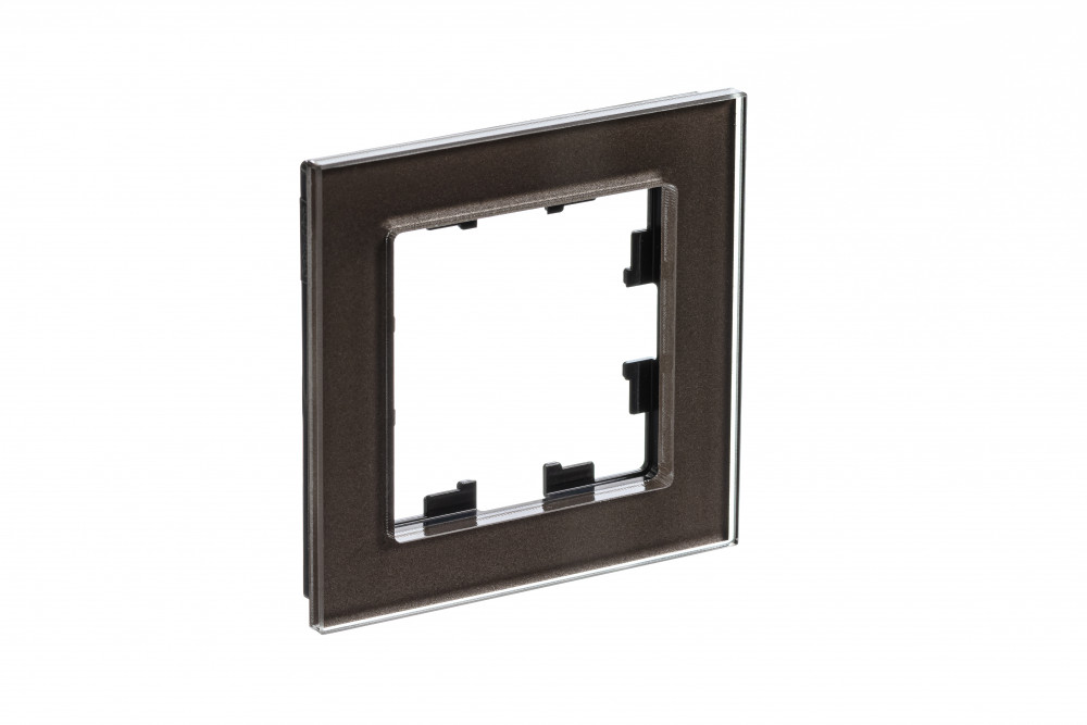 Изображение товара AtlasDesign Nature 1-постовая рамка стекло мокко