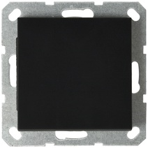 Изображение товара Jasmart G Черный матовый Выключатель 1-кл проходной 10A 250V~