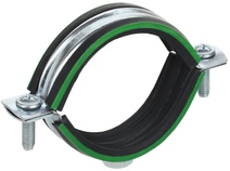 Изображение товара IEK ELASTA Скоба метал. двухкомп. с резин. уплотн. d=48-53мм