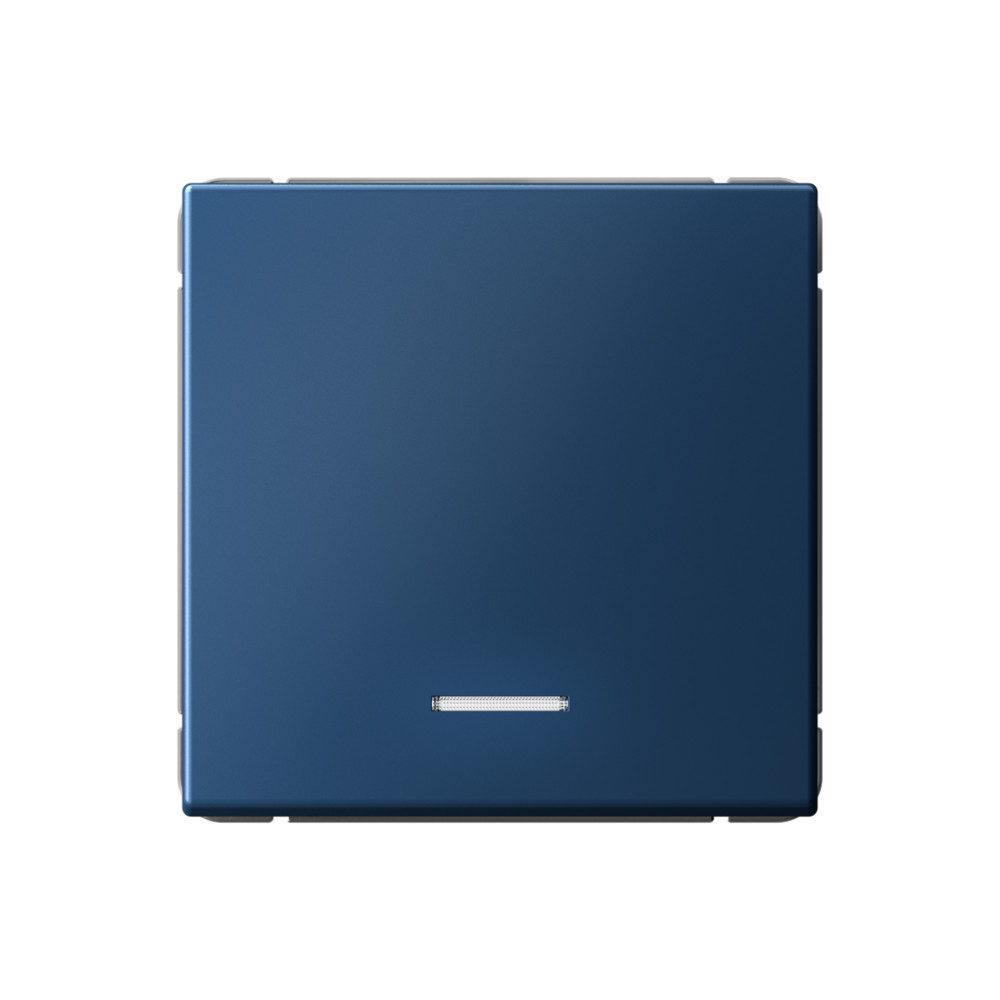 Изображение товара Выключатель Systeme Electric ArtGallery Аквамарин 1-клавишный с подсветкой