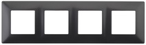 Изображение товара ЭРА 14-5004-05 Рамка на 4 поста, Elegance, антрацит (10/100/1200)