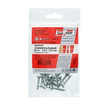 Изображение товара Tech-Krep Саморез ШУц 4,0х25 пот. гол. (20 шт) - пакет
