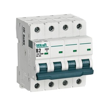 Изображение товара DEKraft VA-105 4P 2A автоматический выключатель 10 кА 18 мм