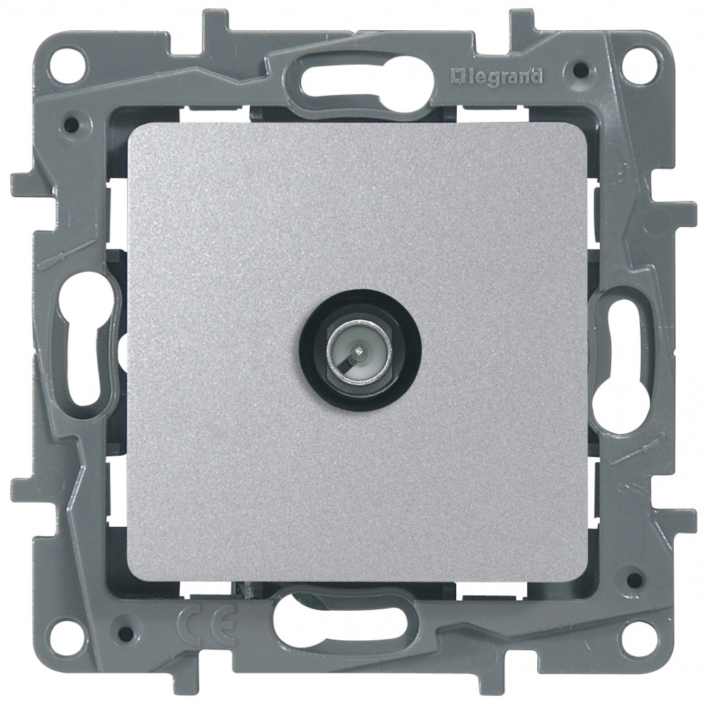 Изображение товара Legrand Etika Алюминий Розетка TV оконечная.