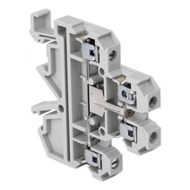 Изображение товара EKF PROxima Клемма винтовая двухуровневая JXB-4/35L с перемычкой между уровнями.