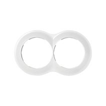 Изображение товара Simon 88 Белая Рамка 2-ая круглая