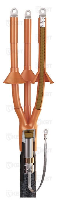 Изображение товара КВТ Кабельная муфта 3КНТп 10 25 50 Б для оконцевания кабелей на 6 и 10 кВ