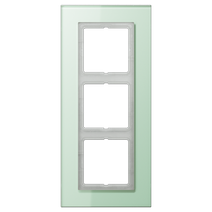 Изображение товара JUNG LS plus Стекло Светло-зеленое Рамка 3-ая