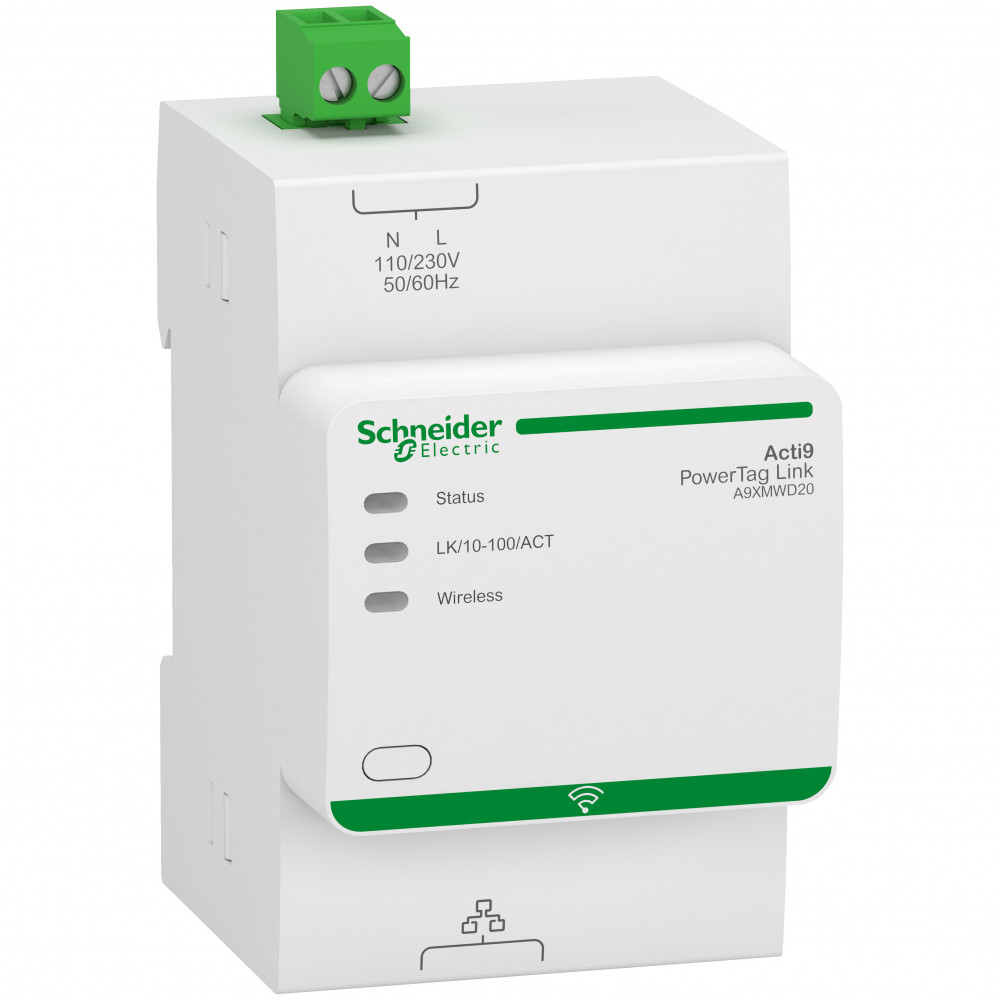 Изображение товара Schneider Electric Acti9_Smartlink Интерфейс Ethernet (Modbus TCP/IP) до 20 беспроводных датчиков