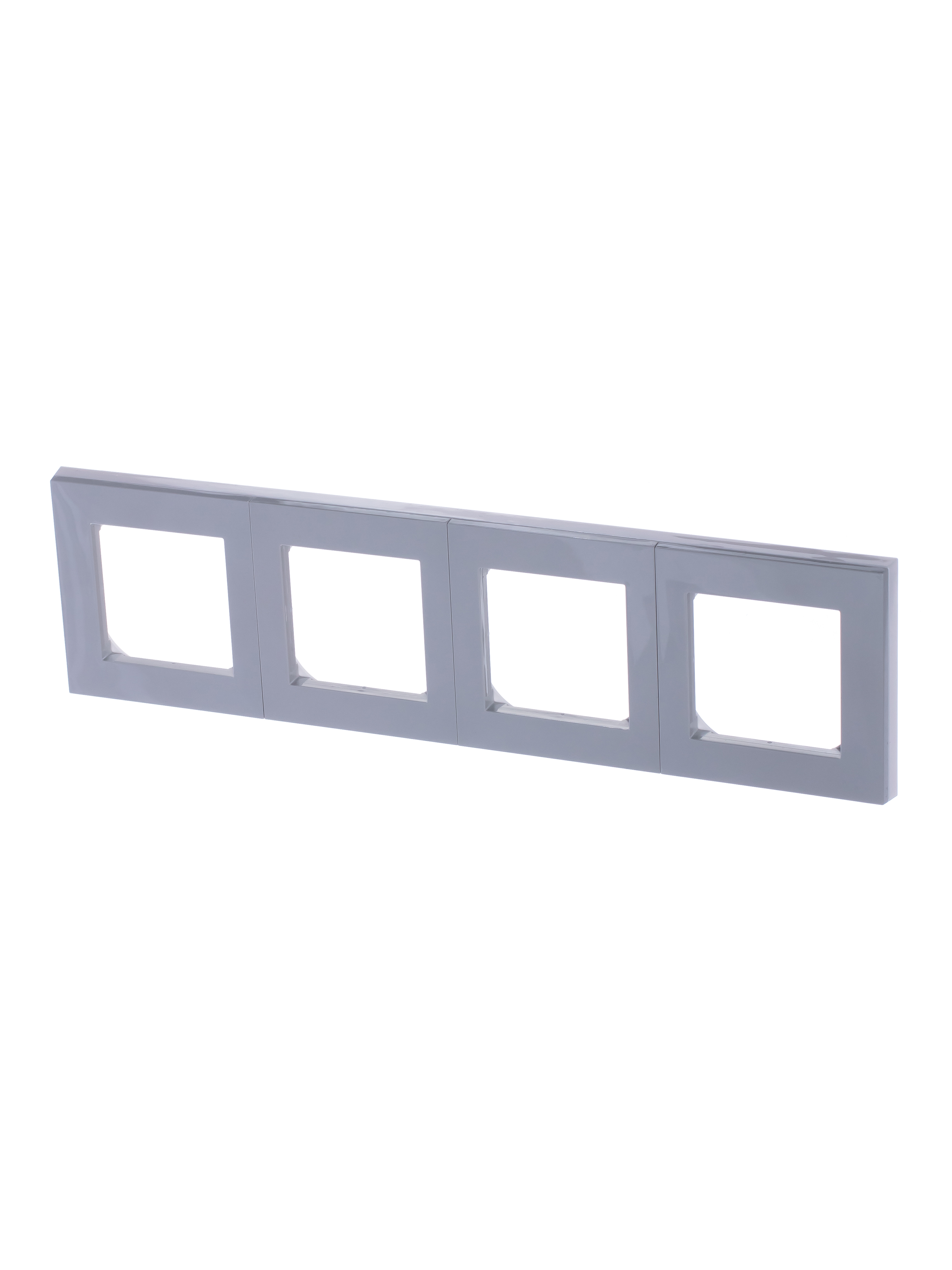 Изображение товара ABB EPJ Levit серый / белый Рамка 4 поста