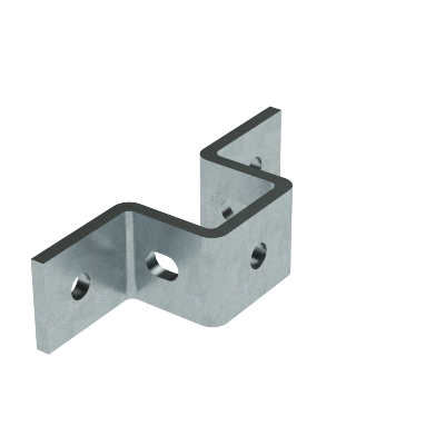 Изображение товара DKC Крепление стеновое для С-образного профиля 41х41, горячеоцинкованное