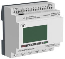 Изображение товара IEK ONI Логическое реле PLR-M. CPU DI12/DO06(T) 24В DC.