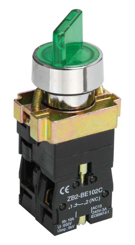 Изображение товара LAY5-BK2365 - двухпозиц. переключатель, 1 полюс, 2 позиции