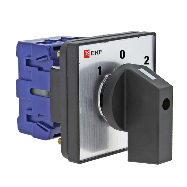 Изображение товара EKF PROxima ПК-1-42: кулачковый переключатель 2P 10A, 400V, переднее крепление