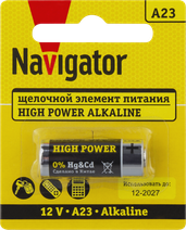 Изображение товара Navigator Элемент питания 93 829 NBT-NE-A23-BP1