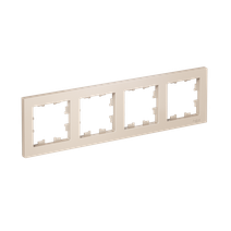 Изображение товара Systeme Electric AtlasDesign Беж Рамка 4-ая, универсальная