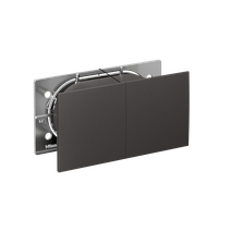 Изображение товара Systeme Electric AtlasDesign Базальт Розетка двойная с/з со штор.со сдвиж. крышк, 16А, в сборе