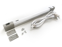 Изображение товара Hyperline TL19-LED-10W-EU Осветительная панель 19 дюймов, LED 10W, 110/220V, 19 дюймовое крепление+ магнитное крепление, 485х31х48мм, длина кабеля 2м,