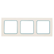 Изображение товара EKF PROxima Стокгольм Белый Линия синяя Рамка 3-ая.