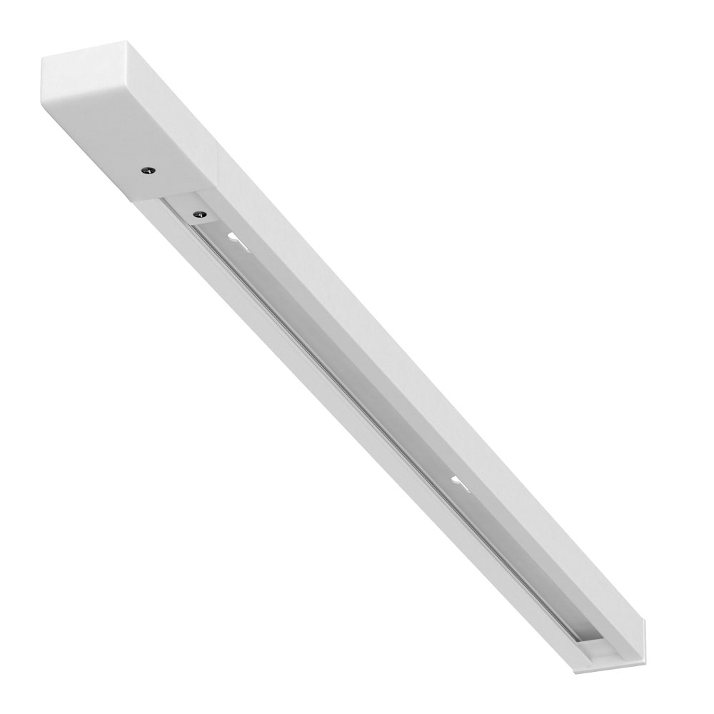 Изображение товара Arte Lamp A540133 Track Трек накладной однофазный, белый (заглушка и подвод питания в комплекте) Изображение товара Arte Lamp A540133 Track Трек накладной однофазный, белый (заглушка и подвод питания в комплекте)
