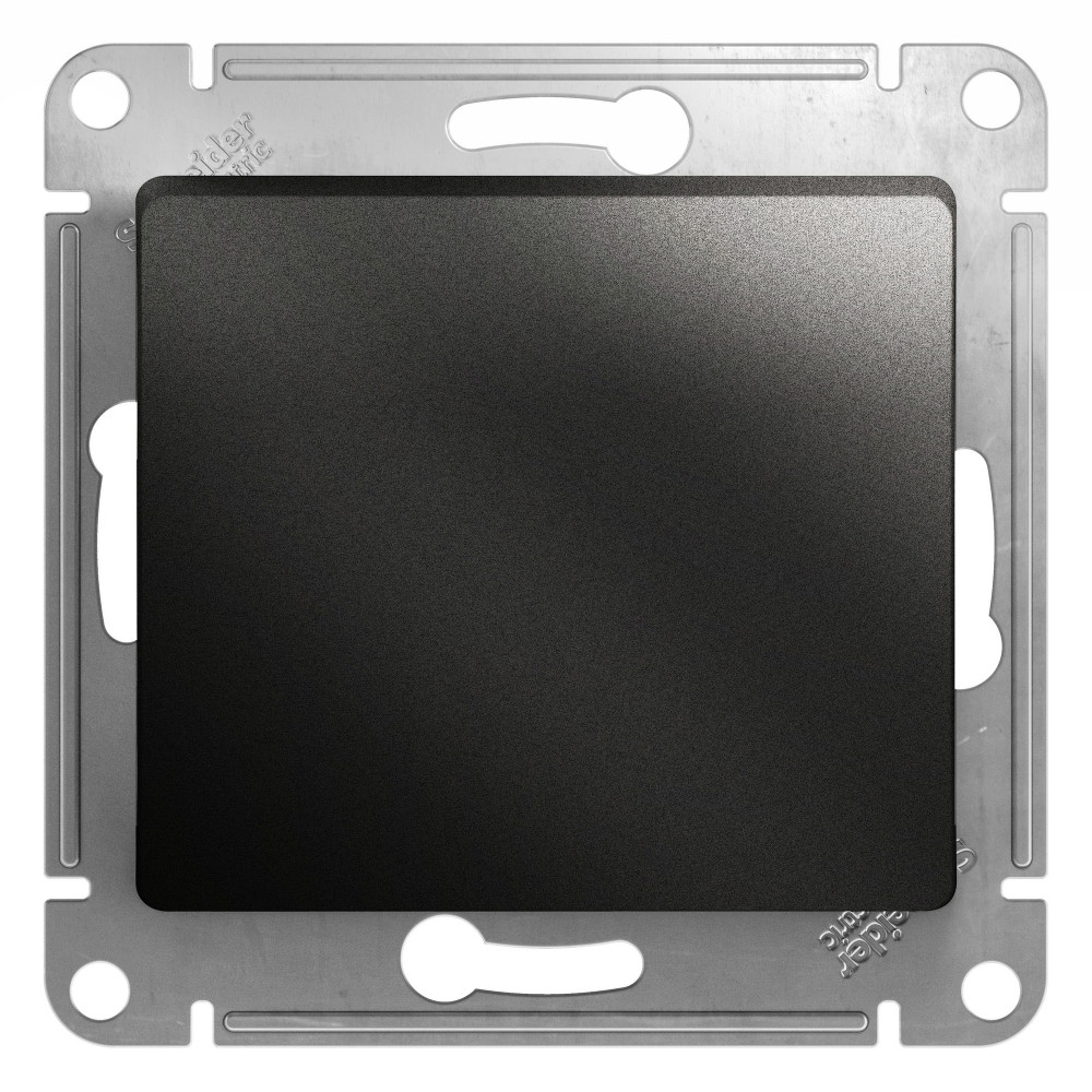 Изображение товара Systeme Electric Glossa Антрацит Кнопка нажимная сх.1, 10AX