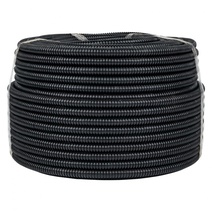 Изображение товара EKF PROxima Труба гофр. ПНД Plast с зондом d16мм (100м.) черная.