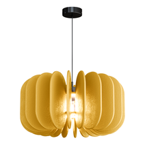 Изображение товара ST LUCE SL3004.413.01 Светильник подвесной Черный/Желтый E27 1*60W