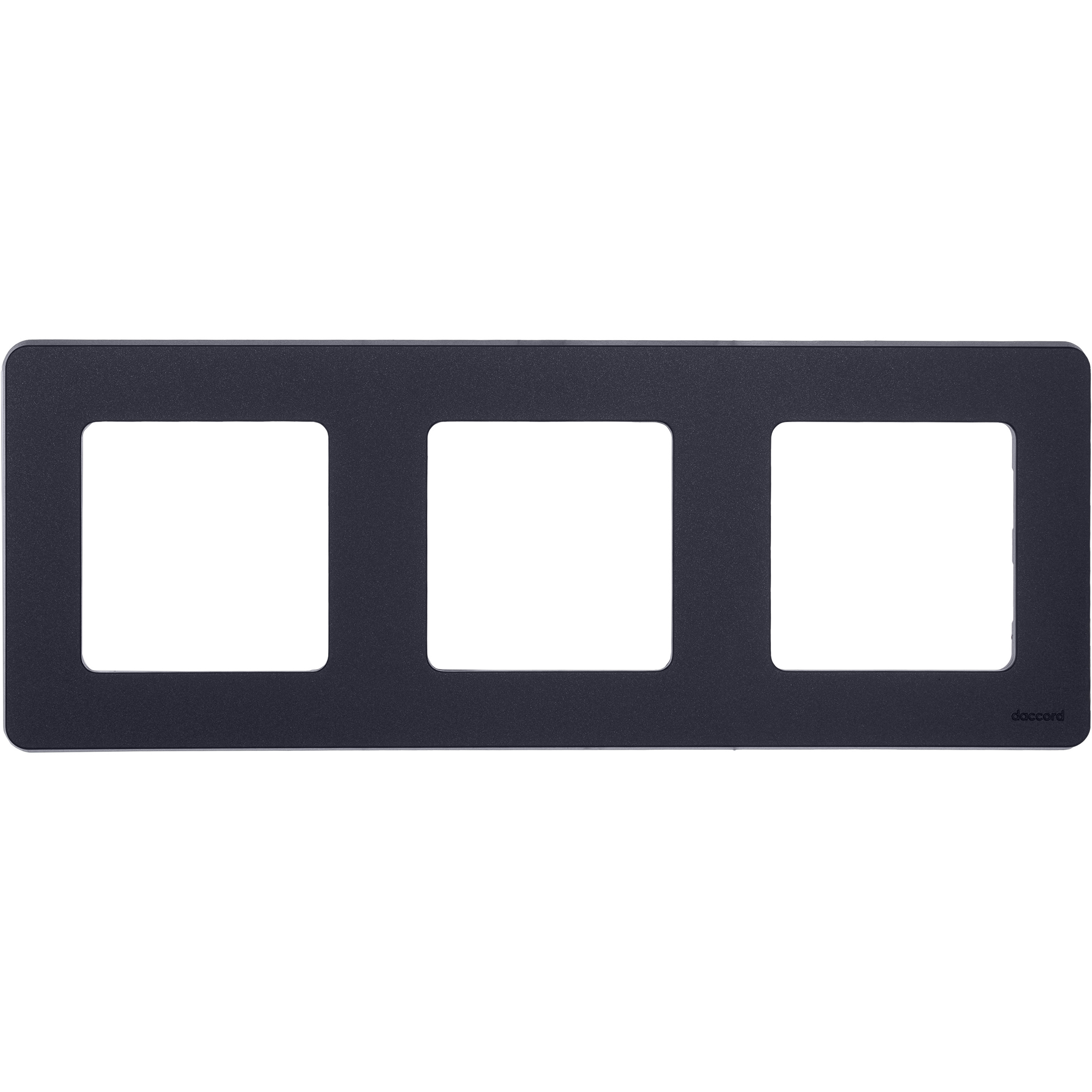 Изображение товара Legrand/Daccord INSPIRIA Антрацит Рамка - 3 поста.