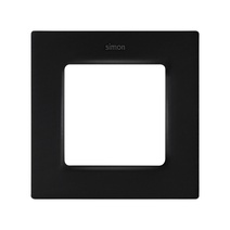 Изображение товара Simon S82 Concept Матовый черный, Рамка на 1 пост