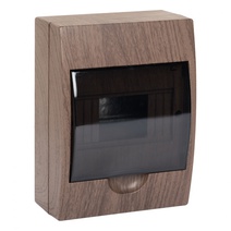 Изображение товара EKF PROxima Щит распределительный навесной ЩРН-П- 6 темное дерево IP41.