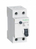 Изображение товара Systeme Electric City9 Set Авт. выкл. диф. тока (АВДТ) 1P+N С 16А 4.5kA 30мА Тип-A 230В