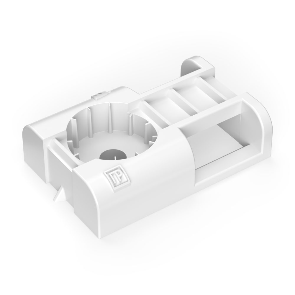 Изображение товара Промрукав  Площадка под стяжку для прямого монтажа белая (100шт/2000шт уп/кор)