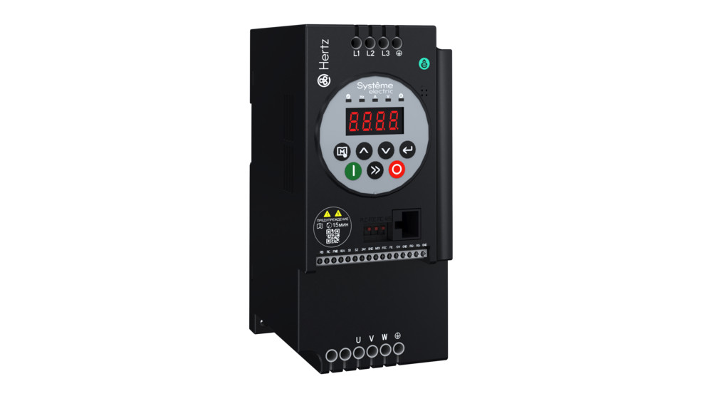 Изображение товара STV050 преобразователь частоты 7,5 кВт, 380В, Modbus RTU, LED панель