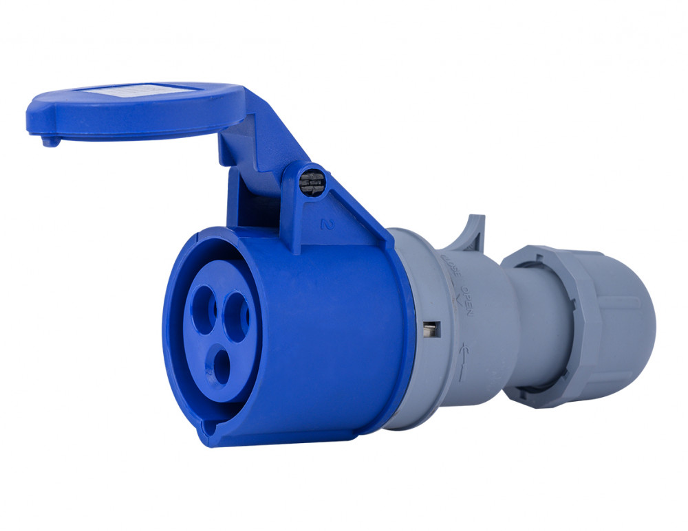 Изображение товара Dekraft Розетка перен. 2Р+РЕ 32А 220В IP44 РП-103