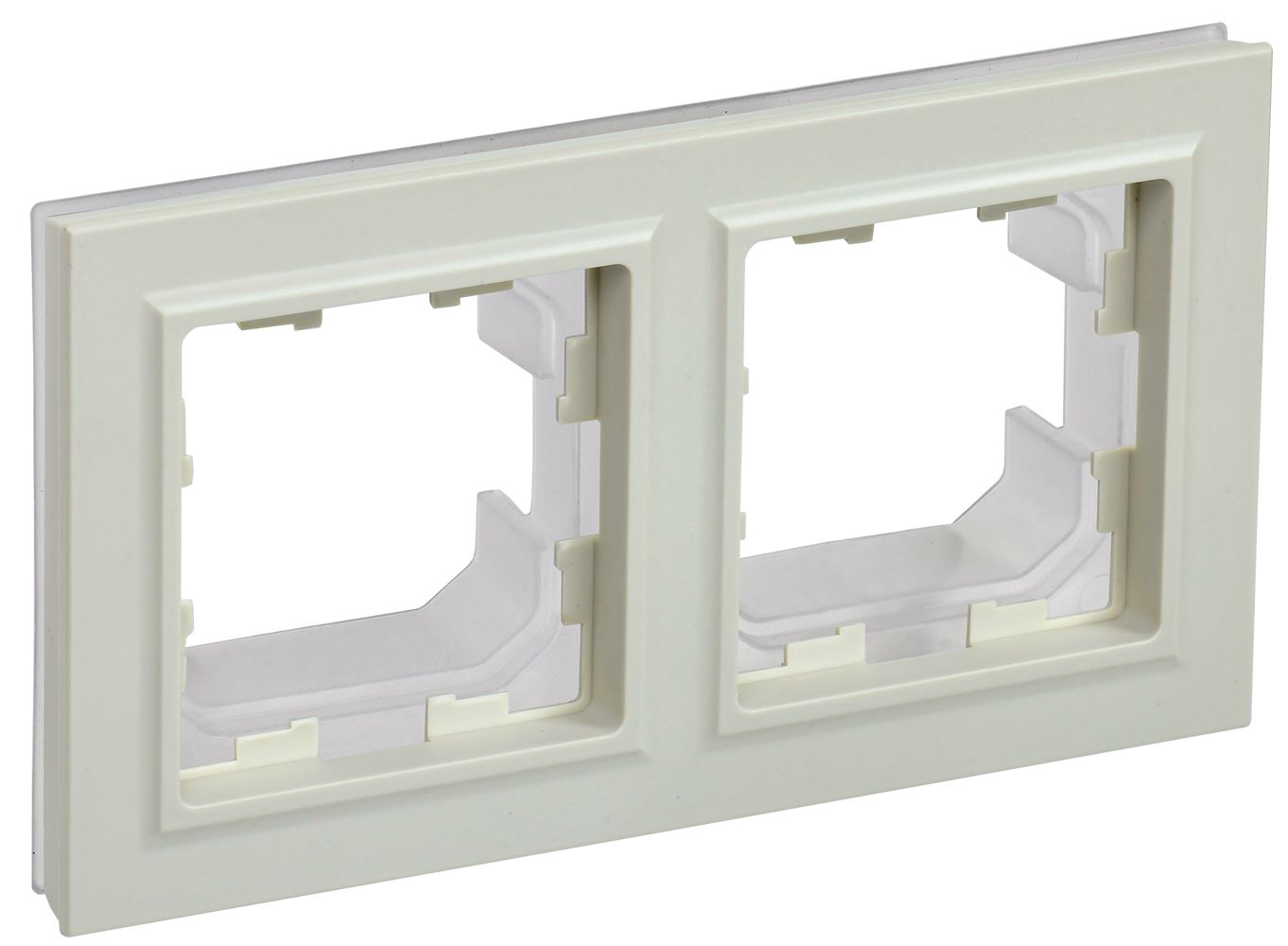 Изображение товара IEK BRITE BASE Бежевый Рамка 2-м IP44 РУ-2-БрКр-44