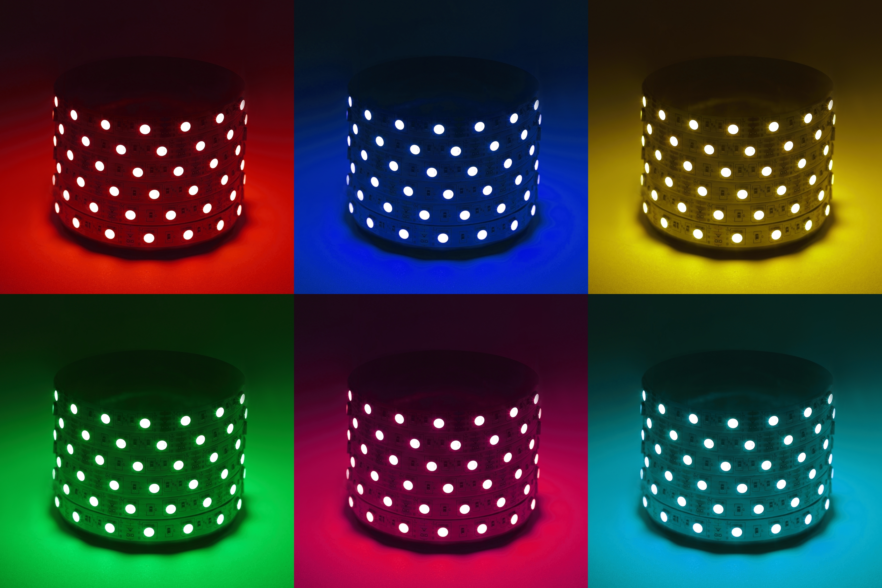 Изображение товара ЭРА LS5050-14, 4-60-12-RGB-IP20 5м - светодиодная лента IP20 с RGB, 12В