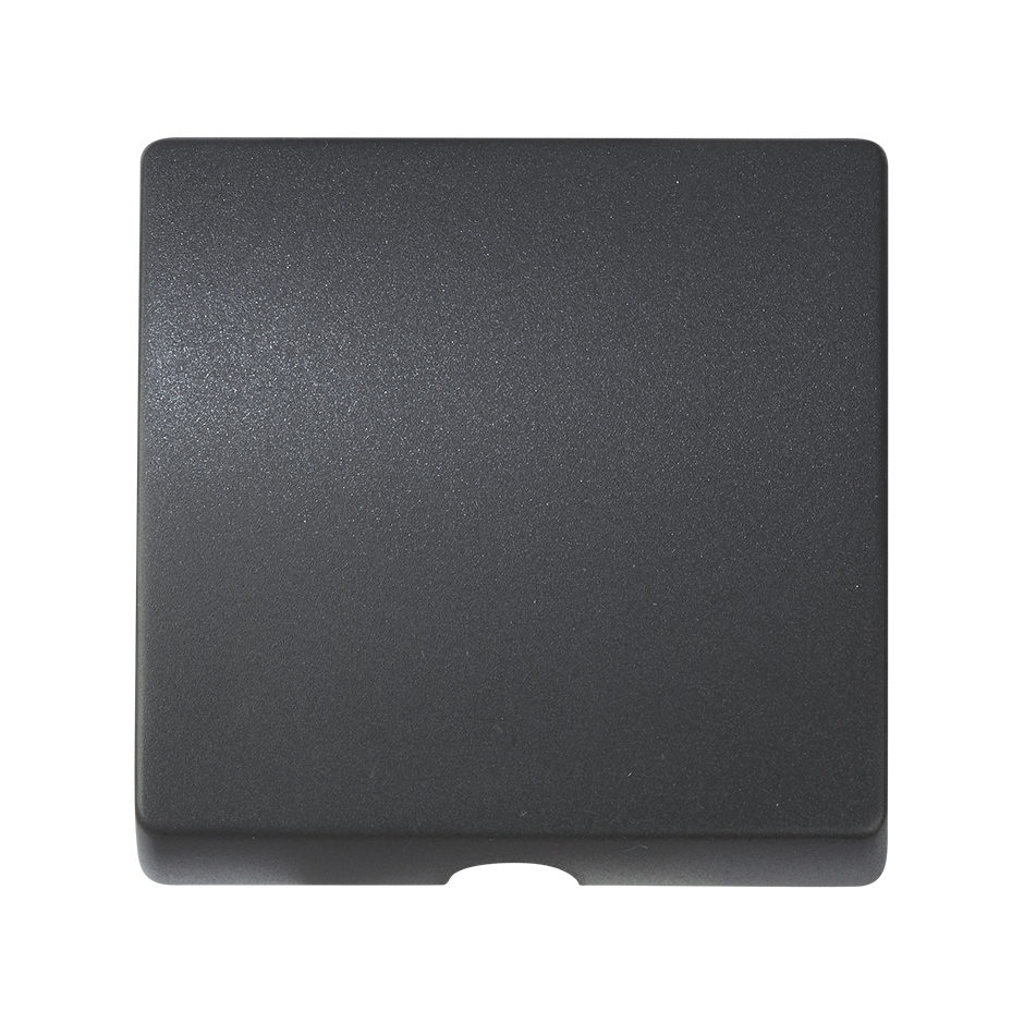 Изображение товара Simon 82 Графит Накладка вывода кабеля и выключателя со шнурком