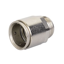 Изображение товара DKC Муфта труба-коробка д.40мм, IP66/IP67, М40х1,5, никелированная латунь