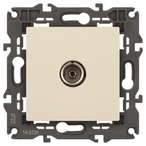 Изображение товара ЭРА Розетка Elegance 14-3101-02 TV одиночная IP20 слоновая кость