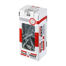 Изображение товара Tech-Krep Дюбель-гвоздь 6х40 пот. манжета (полипропилен) (50 шт) - коробка с ок Tech- Kre 112710