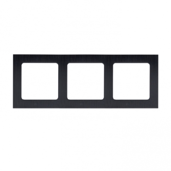 Изображение товара EKF PROxima Стокгольм Черный Металл Рамка 3-ая.