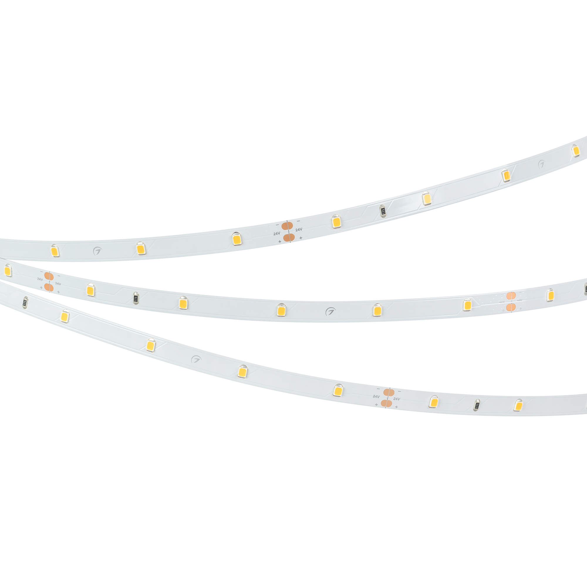 Изображение товара Arlight Лента RT-A30-8mm 24V Warm2400 (2.9 W/m, IP20, 2835, 5m) (Открытый)