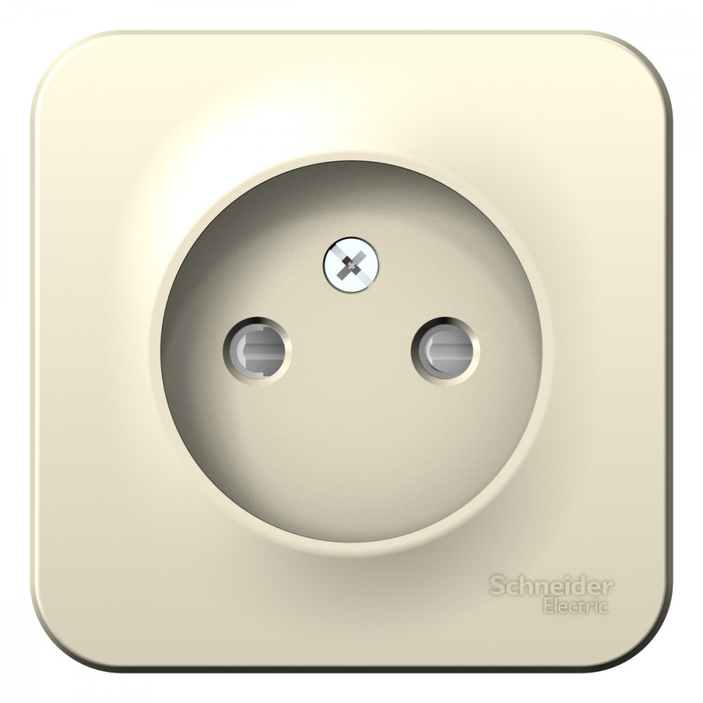 Изображение товара Systeme Electric Blanca наруж Молочная Розетка б/з со шторками 16А, 250В, изолир. пластина