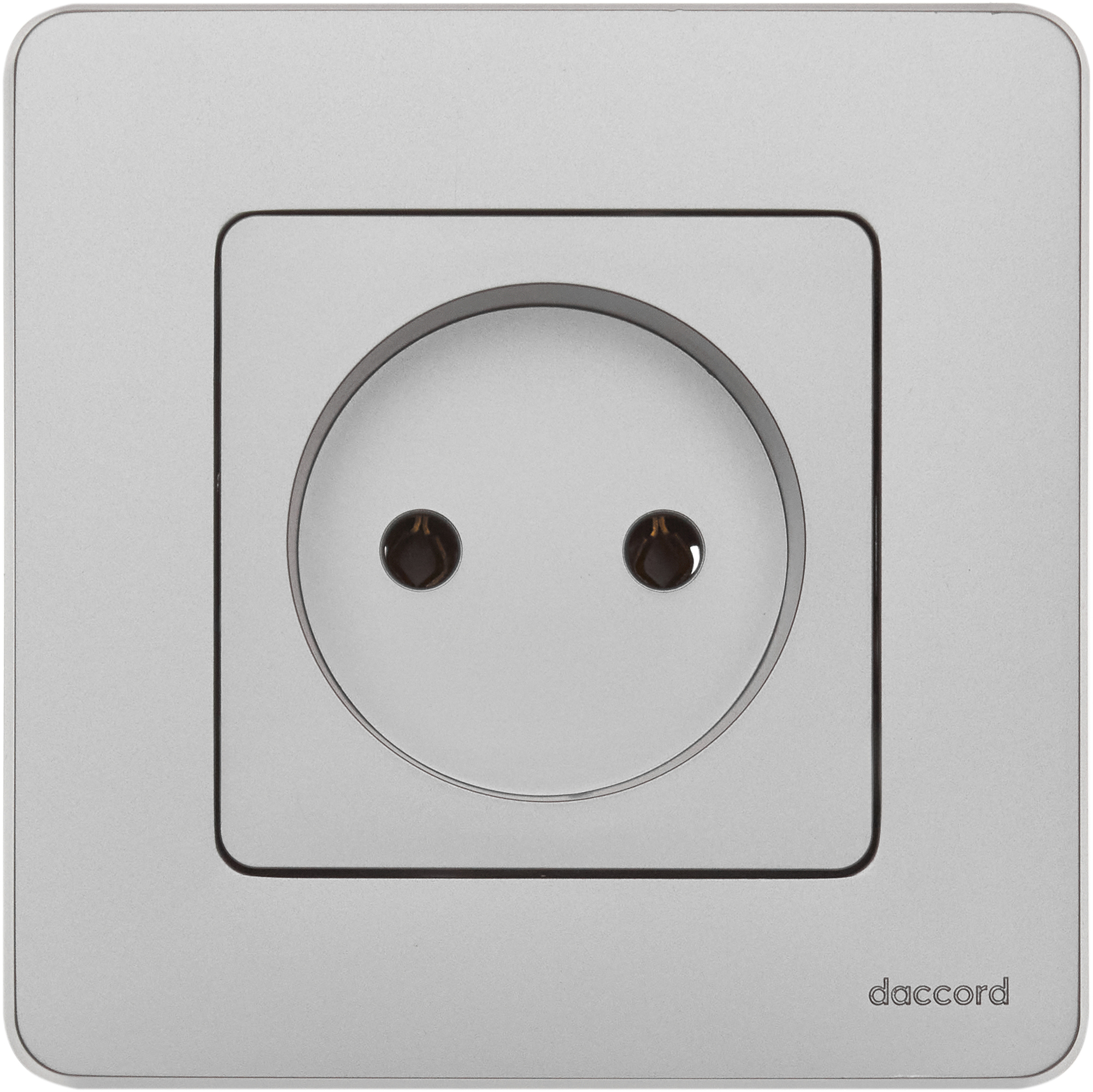 Изображение товара Legrand/Daccord INSPIRIA Алюминий Розетка 2К - 16 А - 250 В.