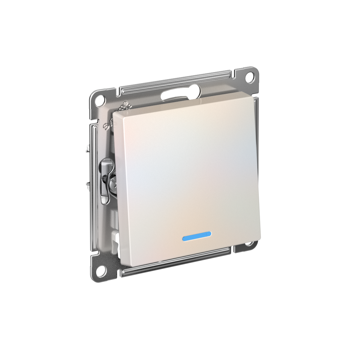 Изображение товара AtlasDesign жемчуг 1-клавишный с подсветкой, 250 В, 10 А