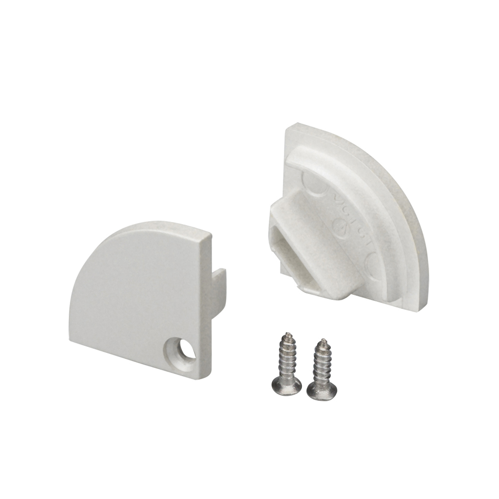 Изображение товара Заглушка торцевая SL-KANT-H15, пластик, серый