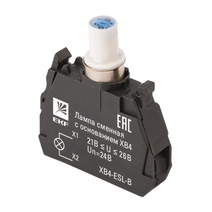 Изображение товара EKF PROxima Лампа сменная c основанием XB4 синяя 24В.